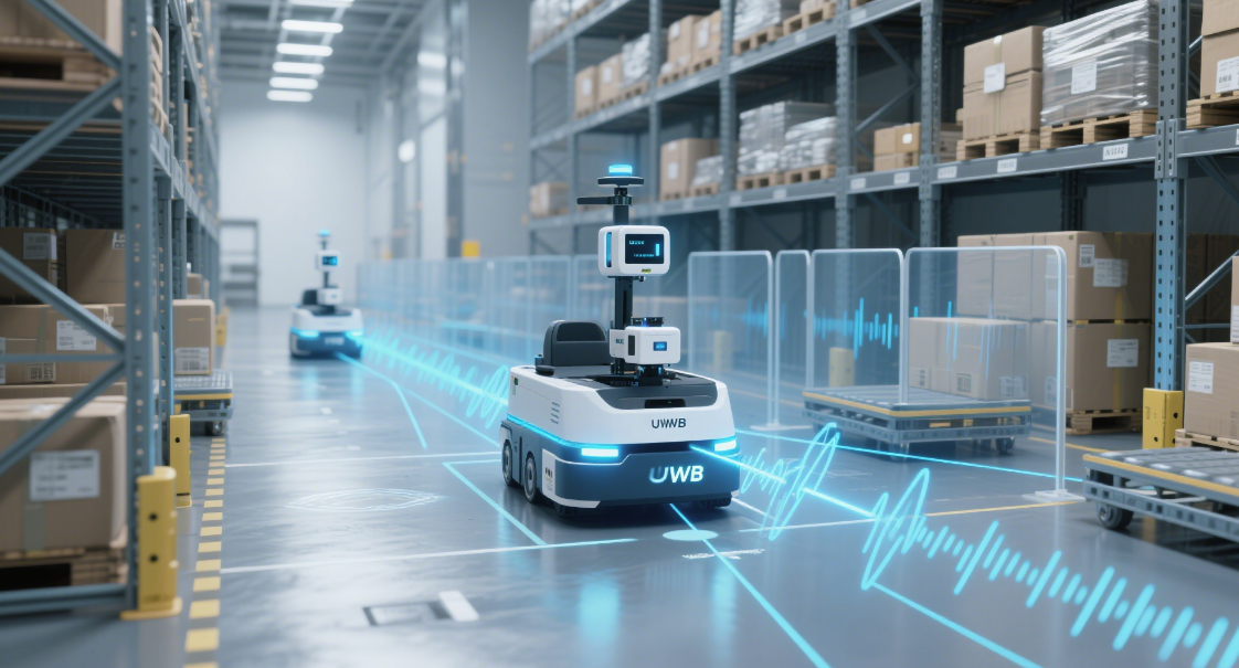 UWB机器人定位导航：厘米级精度如何重塑智能移动?