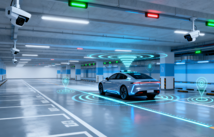 智能停车场定位解决方案，告别寻车烦恼